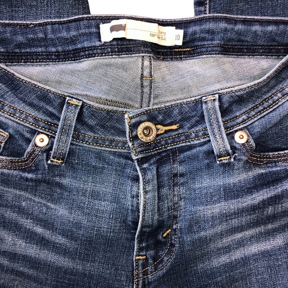 EUC Levis 529 Curvy Boot Cut Stretch Medium Wash - Picture 3 of 11